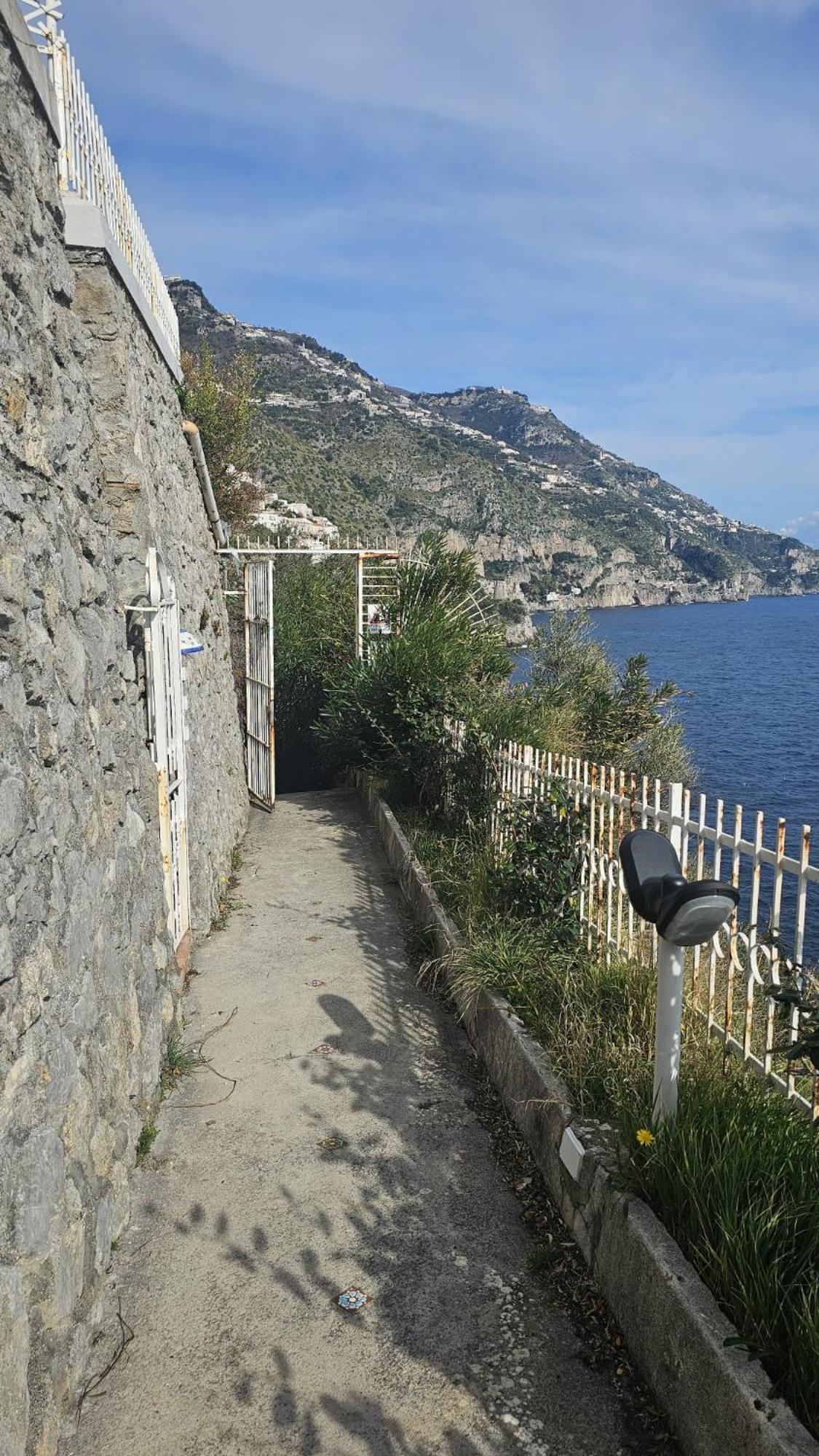 Casa La Scogliera Praiano Exterior foto