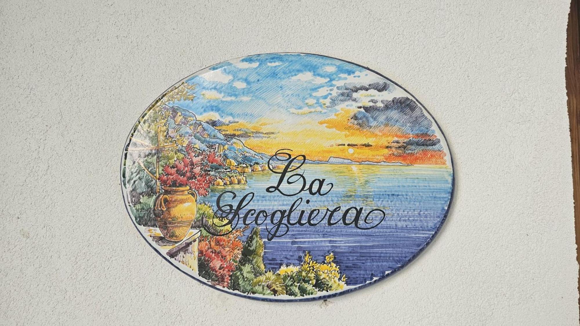 Casa La Scogliera Praiano Exterior foto